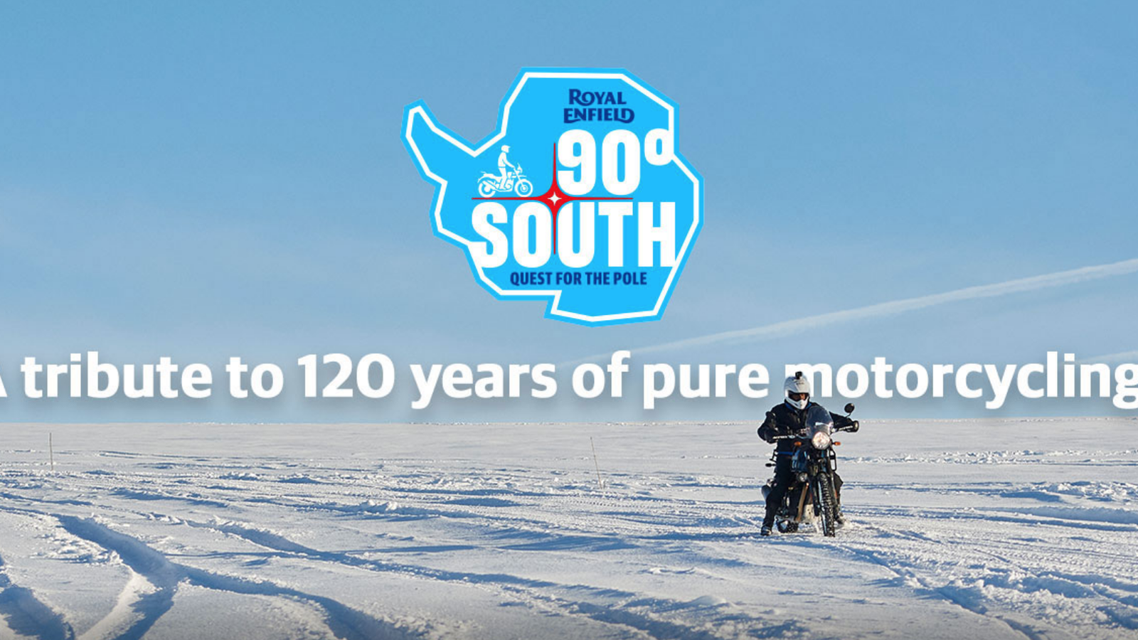 Royal Enfield Himalayans head to the South Pole